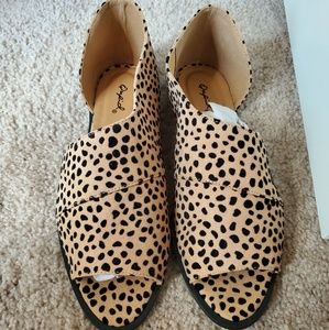 Cheetah print shoes